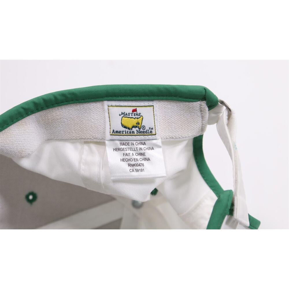 Masters Golf White Performance Hat Cap Augusta Na… - image 9